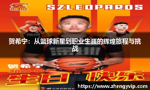 贺希宁：从篮球新星到职业生涯的辉煌旅程与挑战